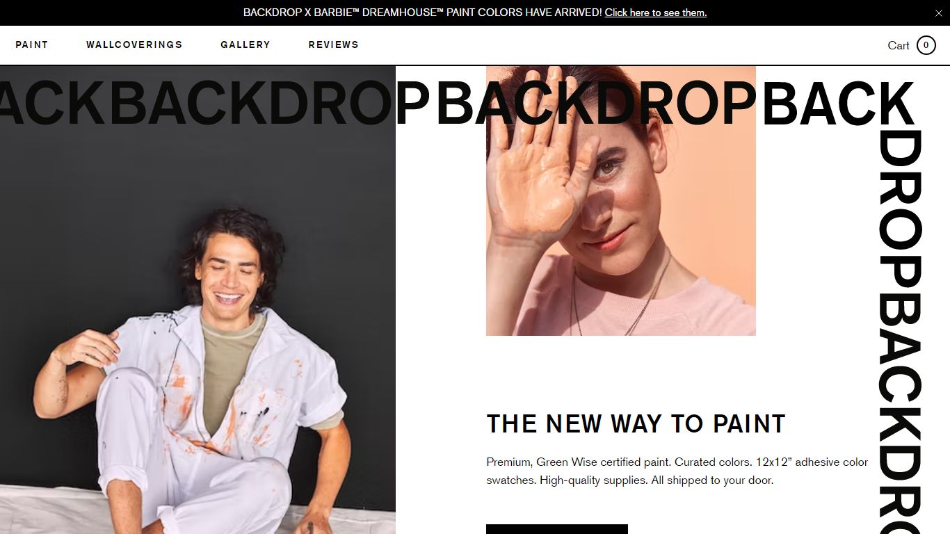 Backdrop: Online Paint Store - The New Way to Paint | Backdrop