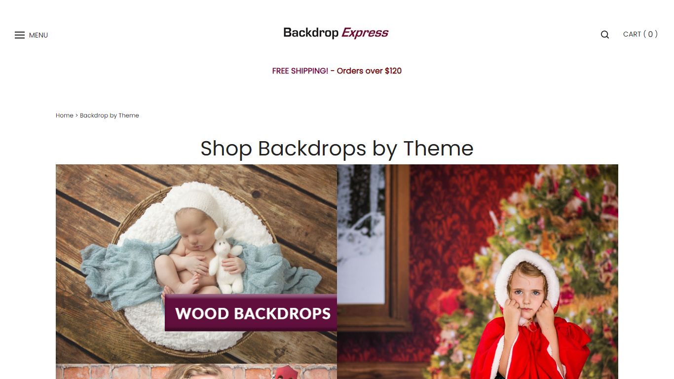 Backdrops by Theme | Backdrop Express